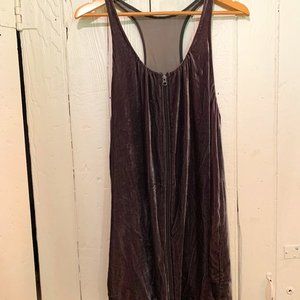 ✨Wilfred Velvet Zip Up Dress